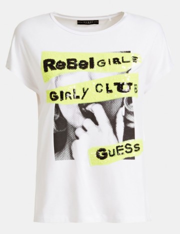 Tricou Guess, alb