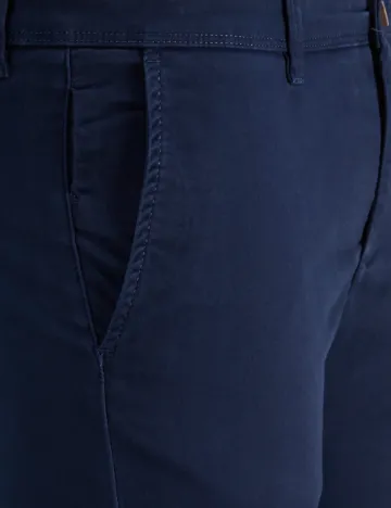 Pantaloni Jack&Jones Plus Size Men, bleumarin Albastru