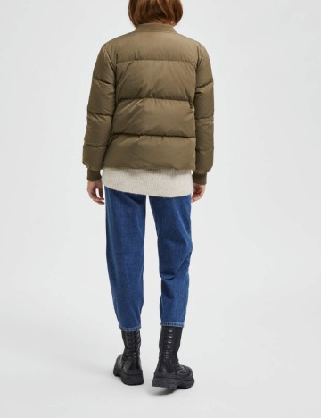 Geaca Selected Femme, kaki