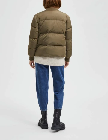 Geaca Selected Femme, kaki