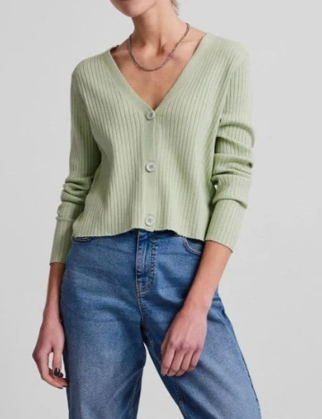 Cardigan Pieces, verde