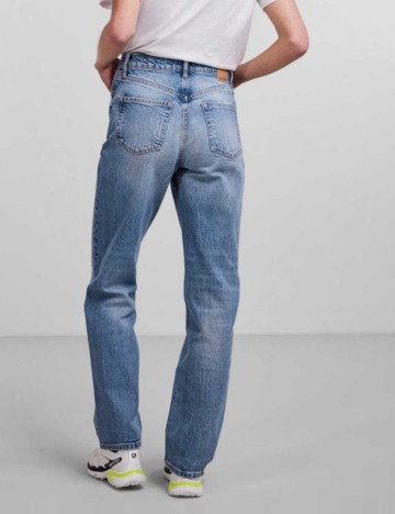 Blugi Pieces, albastru