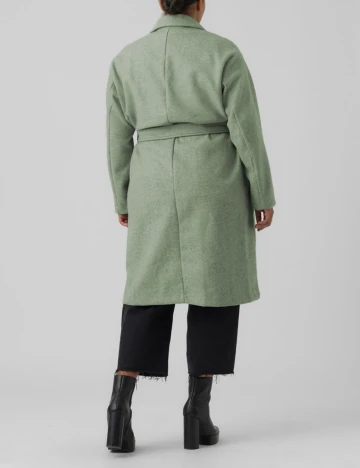 Palton Vero Moda Curve, verde