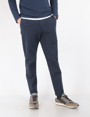 Pantaloni Selected, bleumarin