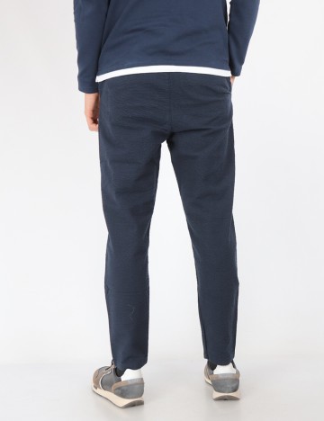 Pantaloni Selected, bleumarin