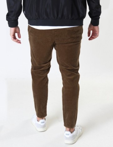 Pantaloni Only, maro inchis