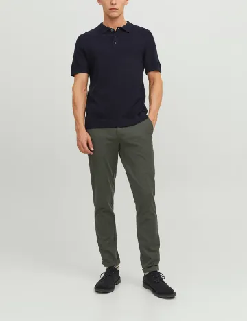 Pantaloni Jack&Jones, verde inchis Verde