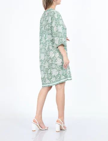 Rochie scurta Indiska, verde Verde