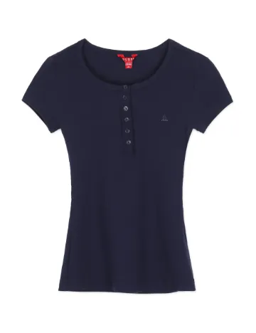 Tricou Guess, bleumarin