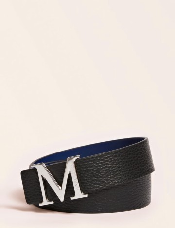 
						Curea Marciano Guess, negru/albastru