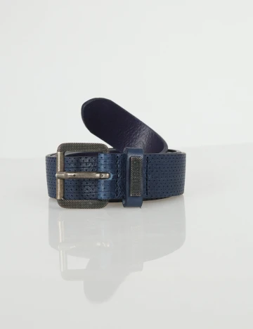 Curea Guess, bleumarin Albastru