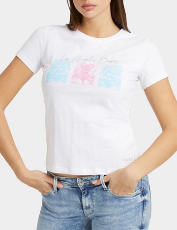 Tricou Guess, alb