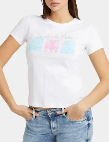 Tricou Guess, alb