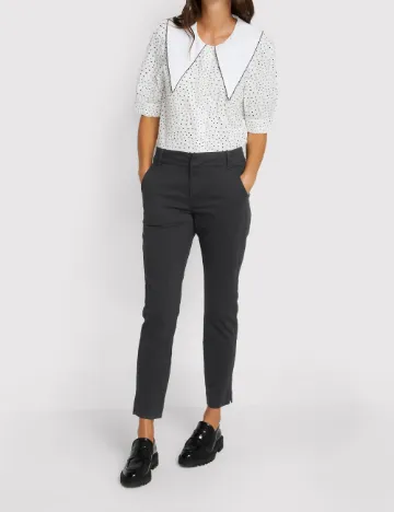 Pantaloni Kaffe, negru Negru