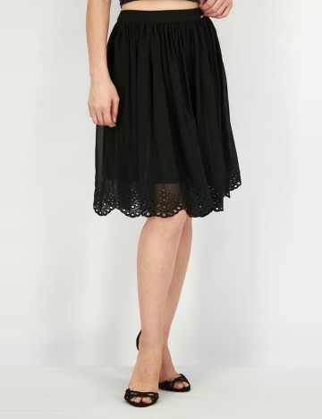 
						Fusta Guess, negru