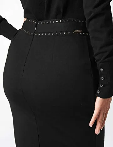 Fusta Guess, negru Negru