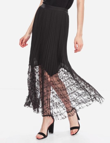 Fusta Guess, negru