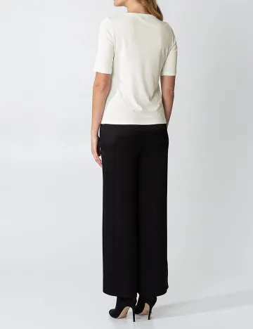 Tricou Indiska, ecru
