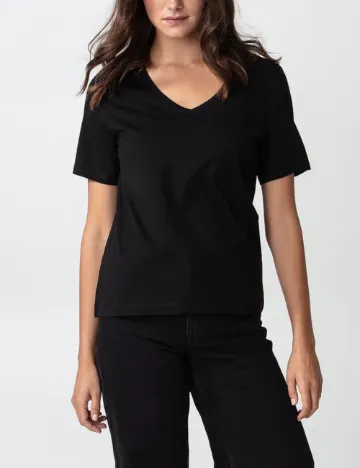 Tricou Indiska, negru