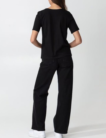 Tricou Indiska, negru