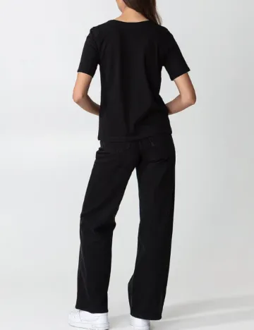 Tricou Indiska, negru