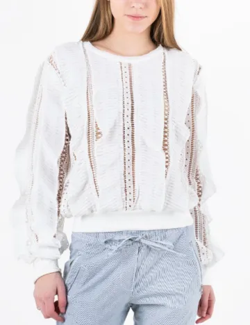 Bluza Guess, alb