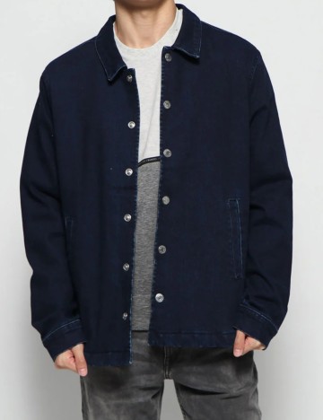 
						Geaca Guess, bleumarin