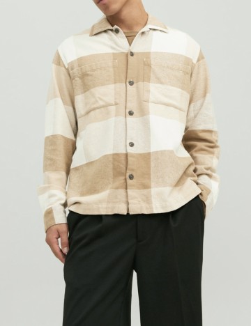 
						Camasa Jack&Jones, crem