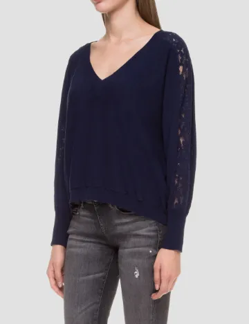 Bluza Guess, bleumarin