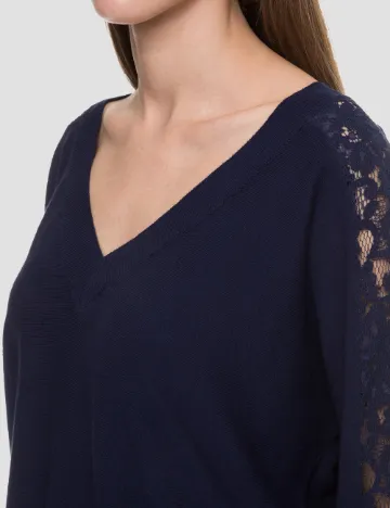 Bluza Guess, bleumarin