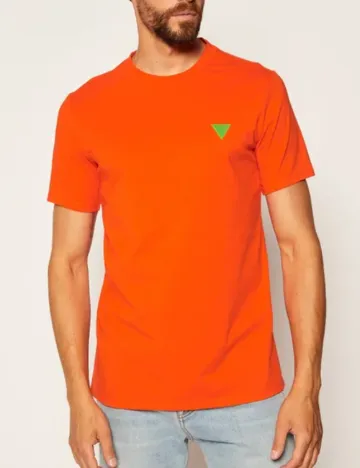 Tricou Guess, portocaliu