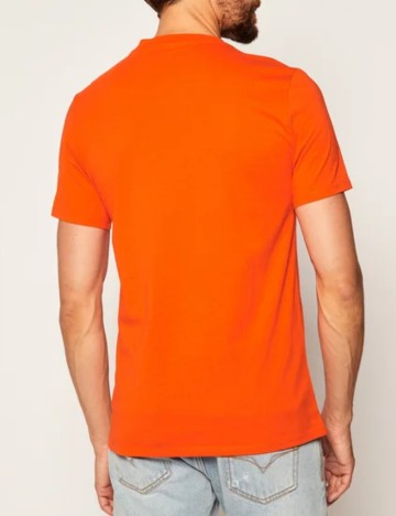 Tricou Guess, portocaliu