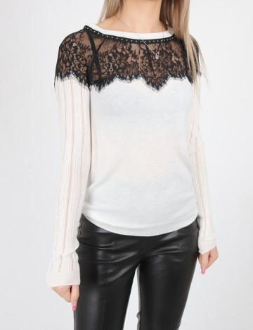 Bluza Guess, alb