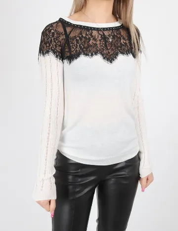Bluza Guess, alb