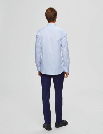 Pantaloni Selected, bleumarin