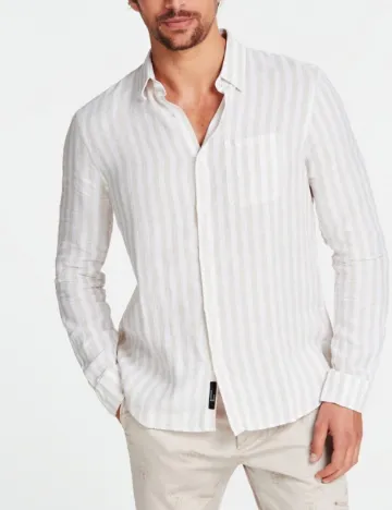 Camasa Marciano Guess, crem