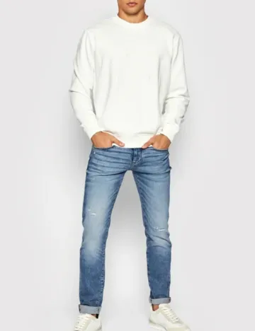 Bluza Guess, alb