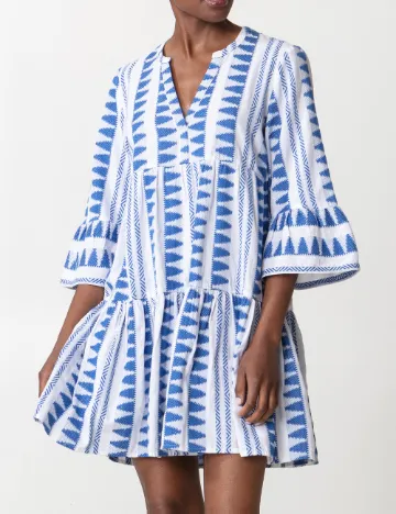 Rochie scurta Indiska, albastru