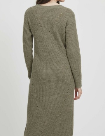 Rochie medie Ichi, verde