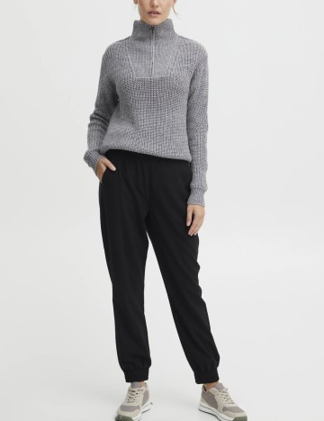 Pantaloni Oxmo, negru