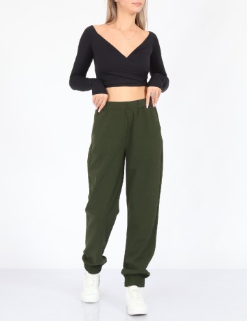 Pantaloni Oxmo, verde