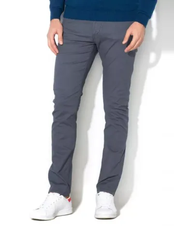 Pantaloni Guess, bleumarin