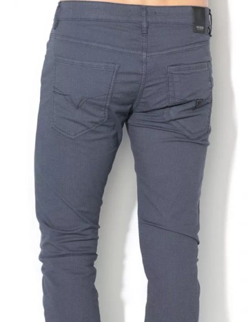 Pantaloni Guess, bleumarin