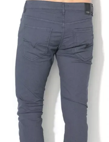 Pantaloni Guess, bleumarin