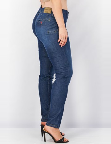 Pantaloni Guess, albastru