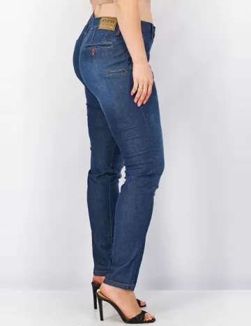 Pantaloni Guess, albastru