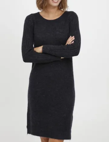 Rochie scurta Fransa, bleumarin inchis