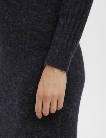 Rochie scurta Fransa, bleumarin inchis