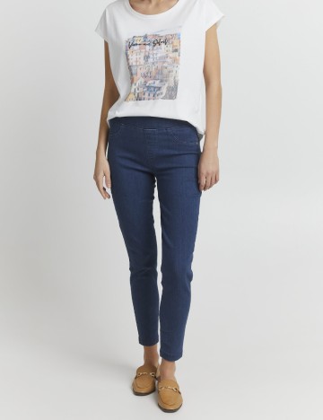 Pantaloni Fransa, bleumarin