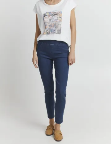 Pantaloni Fransa, bleumarin